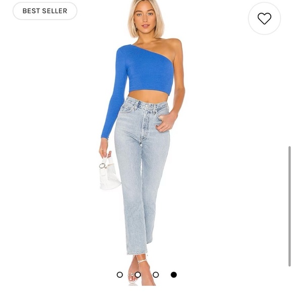 SUPERDOWN one shoulder crop top - Picture 1 of 3